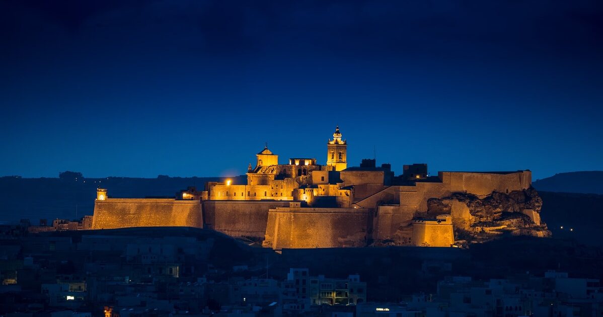 Cittadella after dark